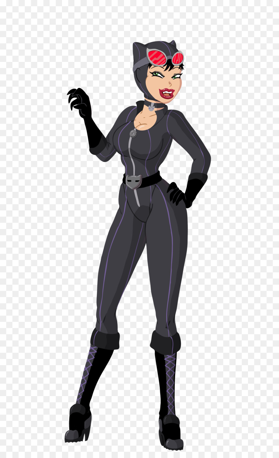 Catwoman Batman: Arkham City Joker Bane - Catwoman PNG File png download - 900*1463 - Free Transparent Batman Arkham City png Download.