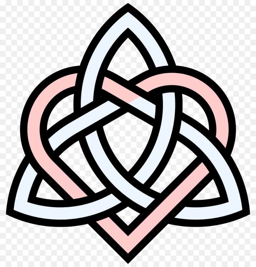 Symbol Celtic knot Triquetra Sister - Heart Knot Cliparts png download - 983*1024 - Free Transparent Symbol png Download.