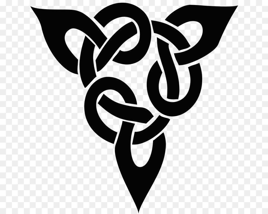 Celtic knot Celts Silhouette Clip art - Silhouette png download - 720*720 - Free Transparent Celtic Knot png Download.