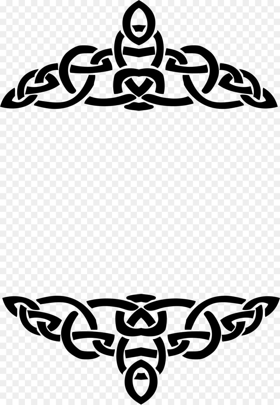 Celtic knot Clip art - decorative line png download - 1584*2286 - Free Transparent Celtic Knot png Download.
