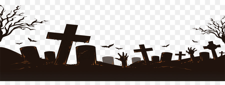 Halloween Icon - Graveyard bat png download - 3071*1132 - Free Transparent Halloween  png Download.