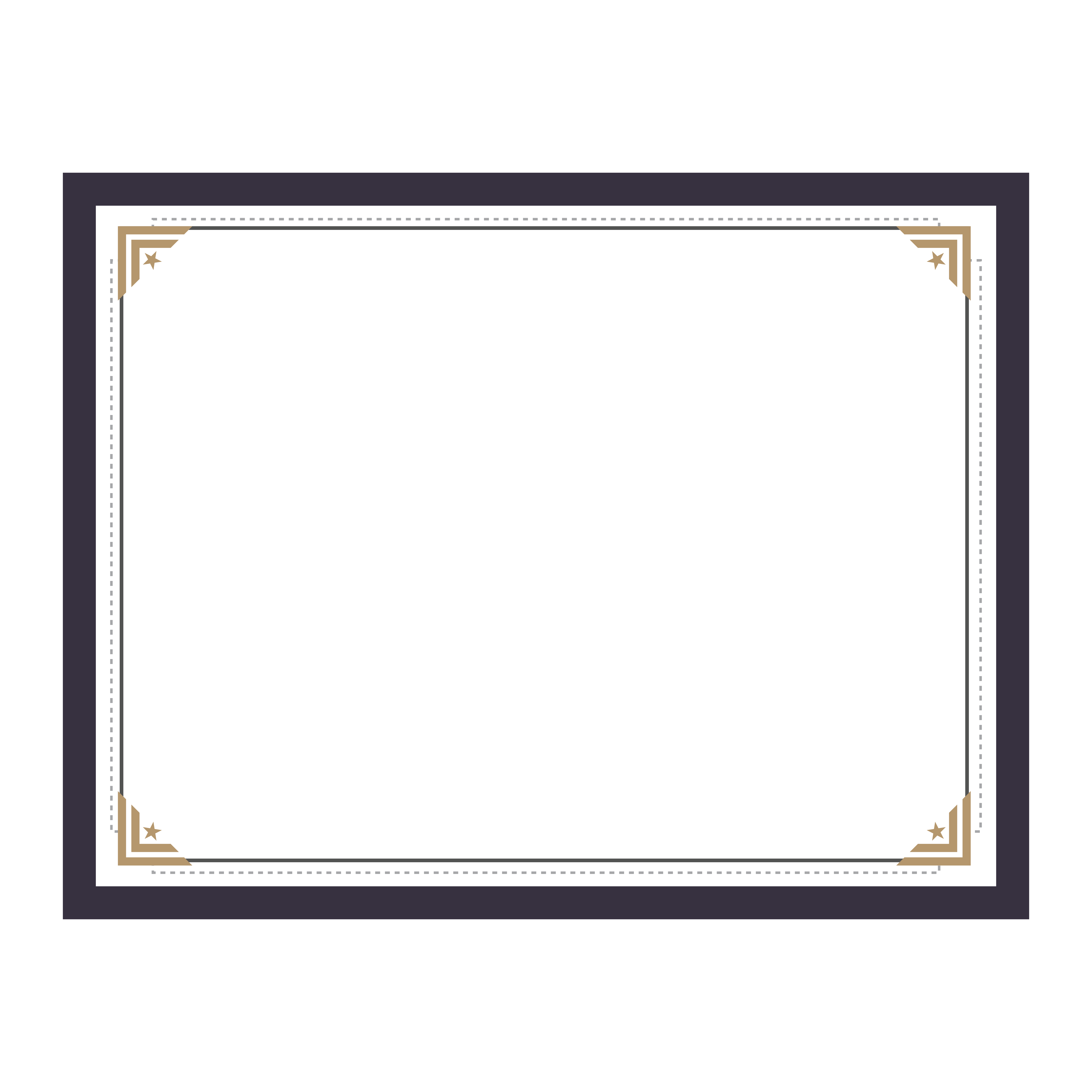 Text Picture Frame Pattern Certificate Border Design Png Download 