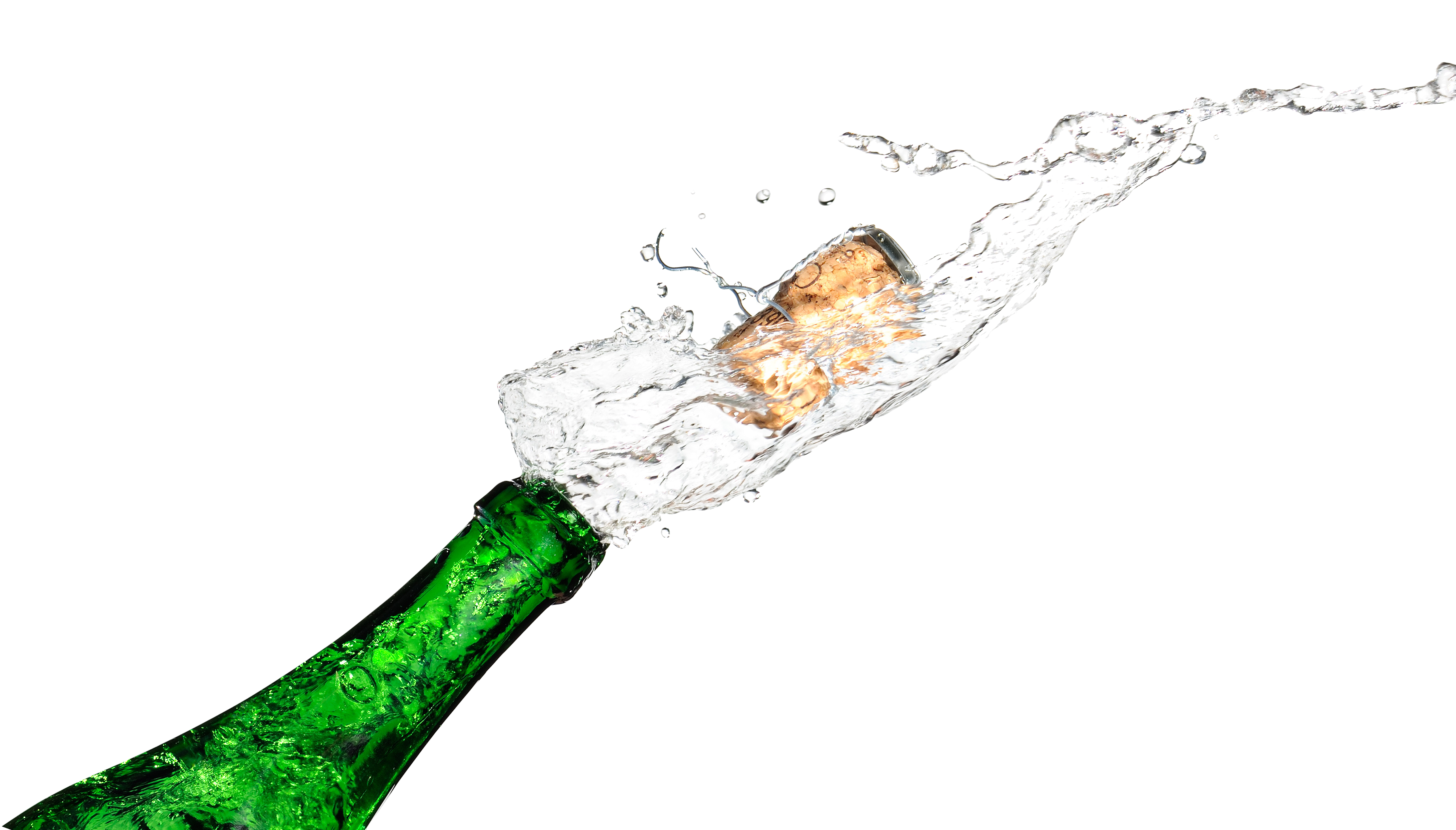 Champagne Wine Soft drink Bottle - Champagne Popping PNG Transparent png  download - 3681*2098 - Free Transparent Champagne png Download. - Clip Art  Library