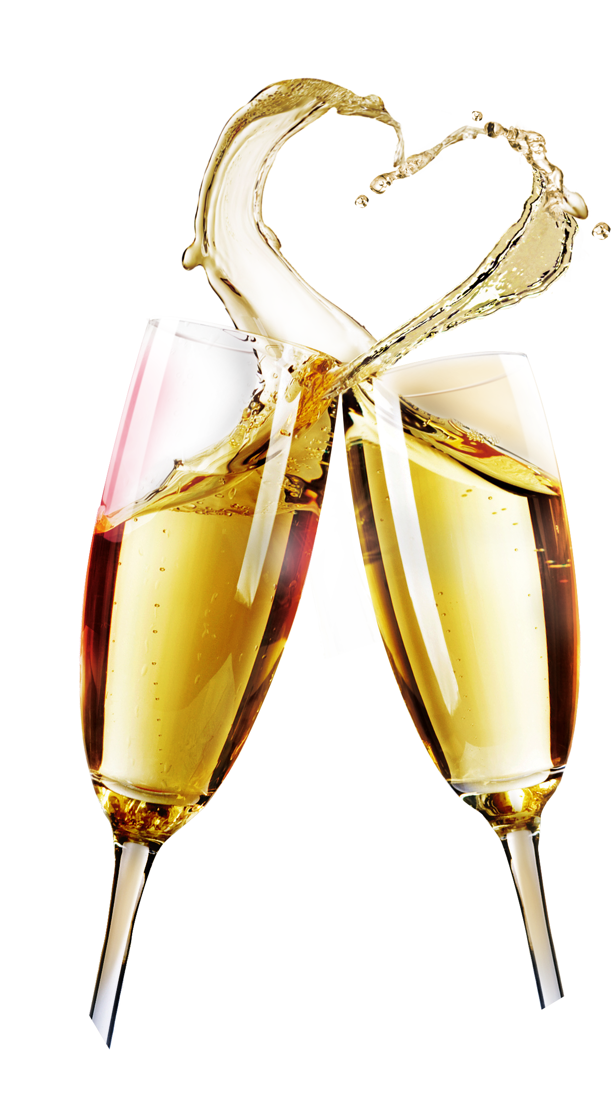 Champagne Glasses Toasting Png Free Logo Image