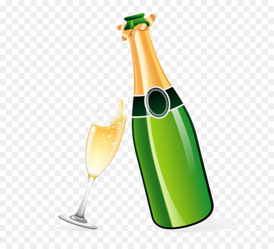 Champagne Bottle Wine Clip art - champagne png download - 989*888 - Free Transparent Champagne png Download.