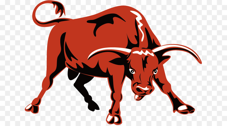 Charging Bull Cattle Ox - Bull Vector png download - 703*496 - Free Transparent Charging Bull png Download.