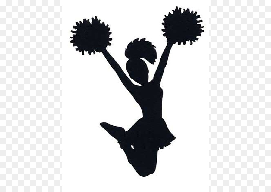 Cheerleading Silhouette Sport Clip art - Cheer png download - 488*640 - Free Transparent Cheerleading png Download.