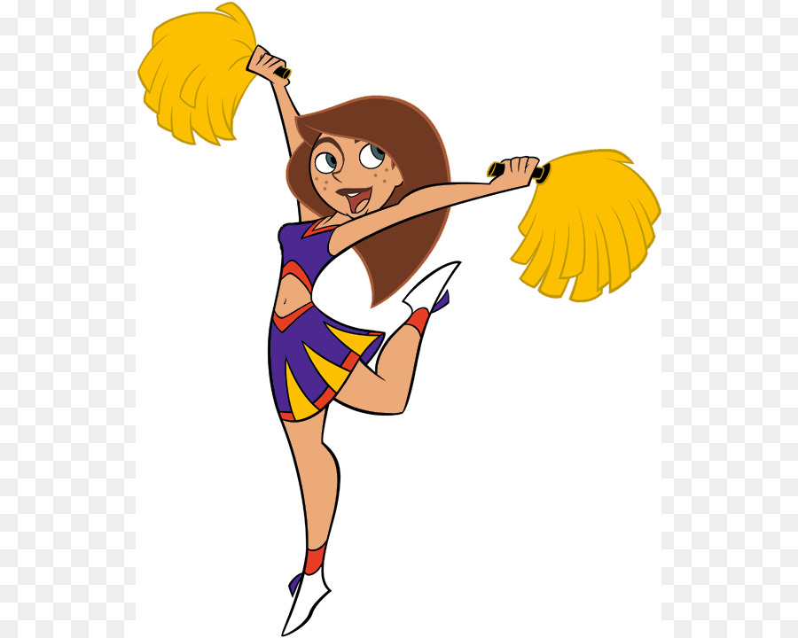 Cheerleading Cartoon Animation Clip art - Cheerleading Cartoon png download - 593*720 - Free Transparent Cheerleading png Download.