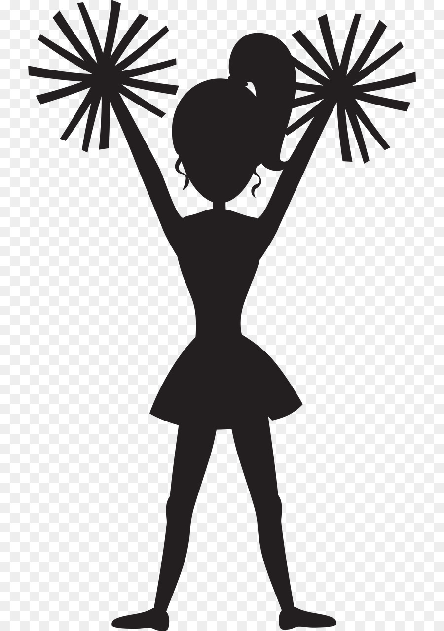 Silhouette Cheerleading Image Clip art Illustration - silhouette png download - 786*1280 - Free Transparent Silhouette png Download.