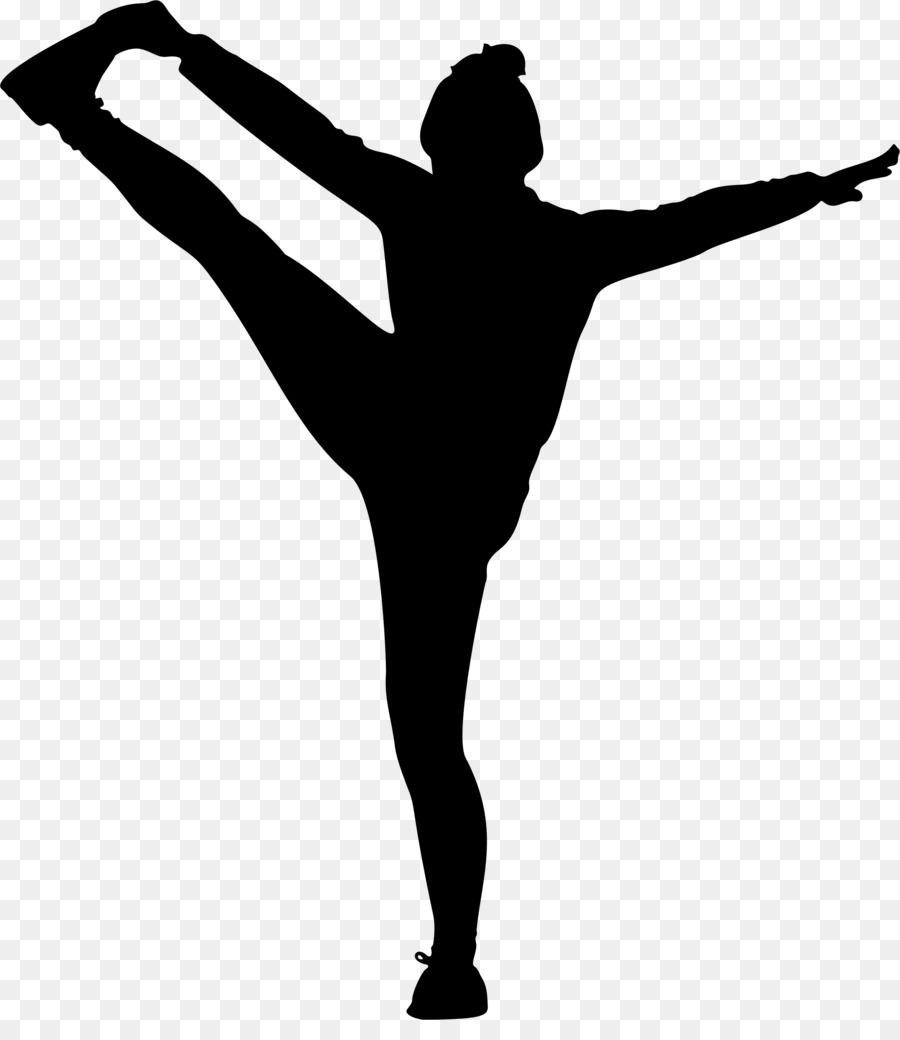 Silhouette Ballet Photography Cheerleading Logo -  png download - 2036*2308 - Free Transparent Silhouette png Download.