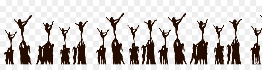 Cheerleading Stunt Basket toss Clip art - Cheer Stunt Cliparts png download - 3072*753 - Free Transparent Cheerleading png Download.