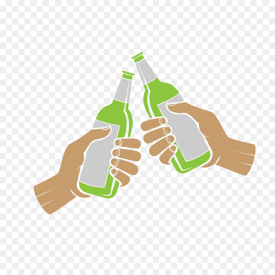 Beer Bottle Computer file - Cheers holding beer bottles png download - 2751*2751 - Free Transparent Beer png Download.