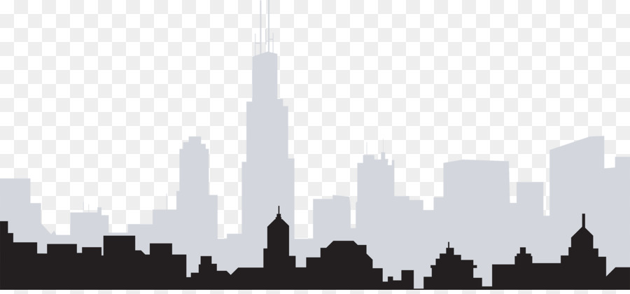 Chicago Skyline The Wirt-Rivette Group - creative dividing line material png download - 2500*1150 - Free Transparent Chicago png Download.