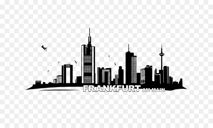 Skyline Frankfurt Skyscraper Wall decal Cityscape - skyscraper png download - 700*525 - Free Transparent Skyline png Download.