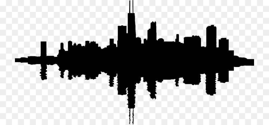 Free Chicago Skyline Silhouette Vector Free, Download Free Chicago