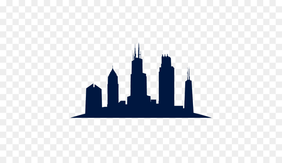 Free Chicago Skyline Silhouette Vector Free, Download Free Chicago