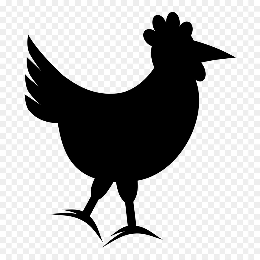 Rooster Chicken Clip art Silhouette Fauna -  png download - 1969*1969 - Free Transparent Rooster png Download.