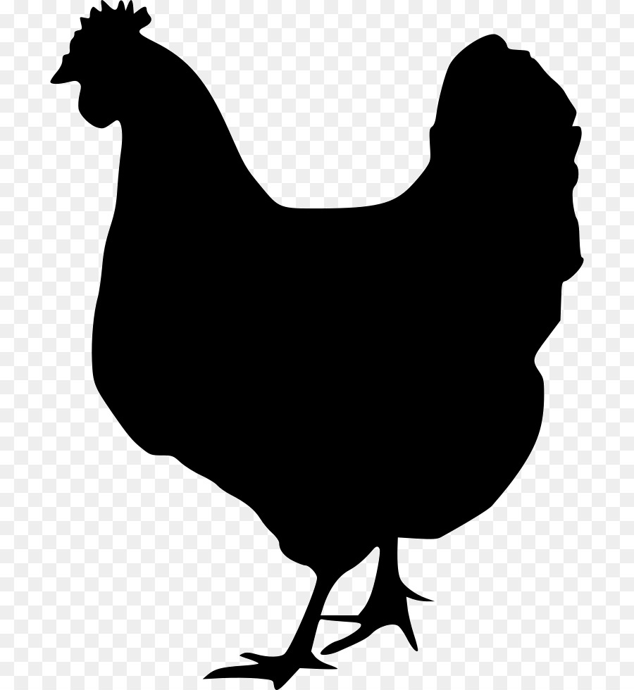 Chicken Rooster Silhouette Clip art - hen chicken png download - 758*980 - Free Transparent Chicken png Download.
