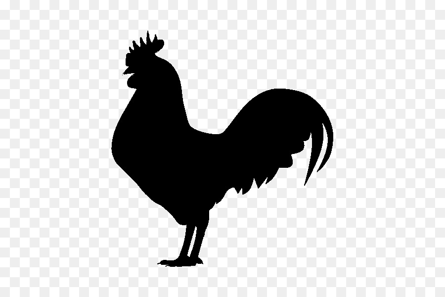 Silhouette Rooster Chicken Clip art - Silhouette png download - 545*600 - Free Transparent Silhouette png Download.