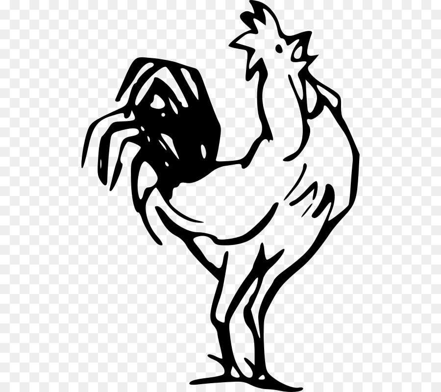 Chicken Rooster Clip art - Chicken Outline png download - 800*800 - Free Transparent Chicken png Download.