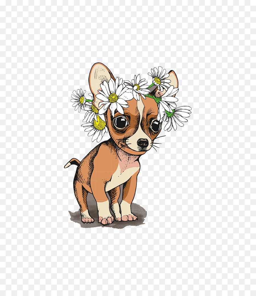 Chihuahua Puppy Euclidean vector - Brown deer png download - 725*1024 - Free Transparent Chihuahua png Download.