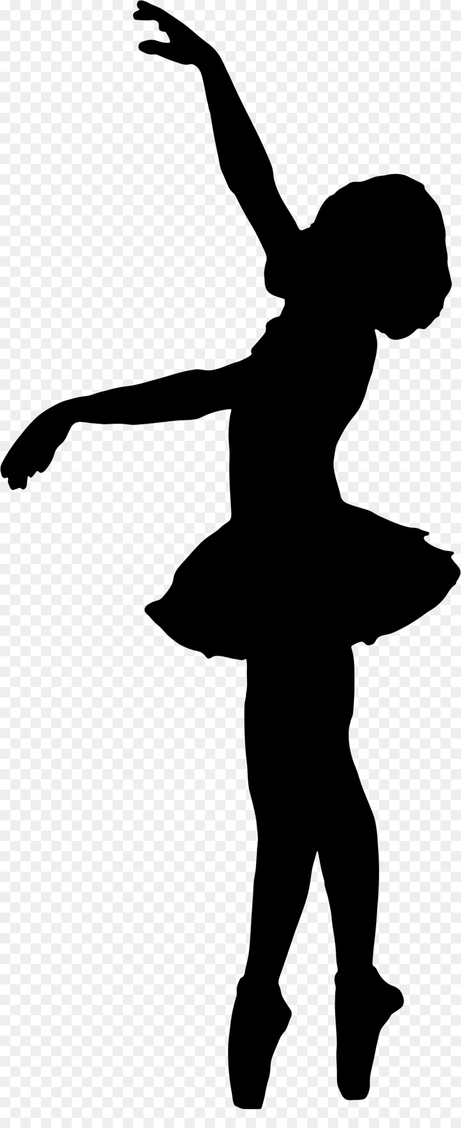 Ballet Dancer Dancers at the Barre Clip art - silhouettes png download - 956*2318 - Free Transparent  png Download.