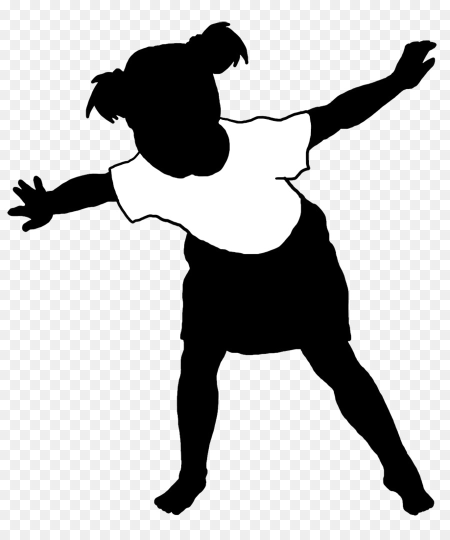 Silhouette Dance Child - dancing png download - 919*1102 - Free Transparent Silhouette png Download.