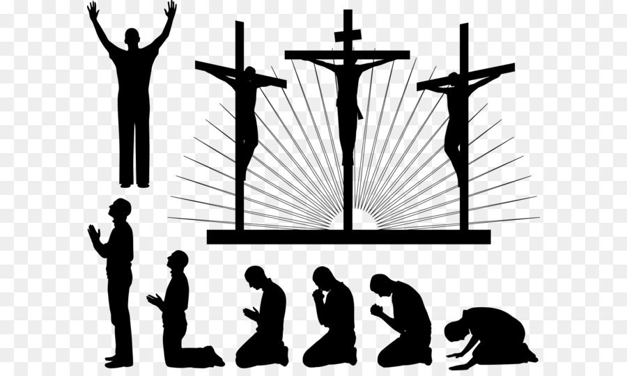 Religion Christian cross Christianity Prayer - Cross prayer pose silhouette figures png download - 1199*982 - Free Transparent Religion png Download.
