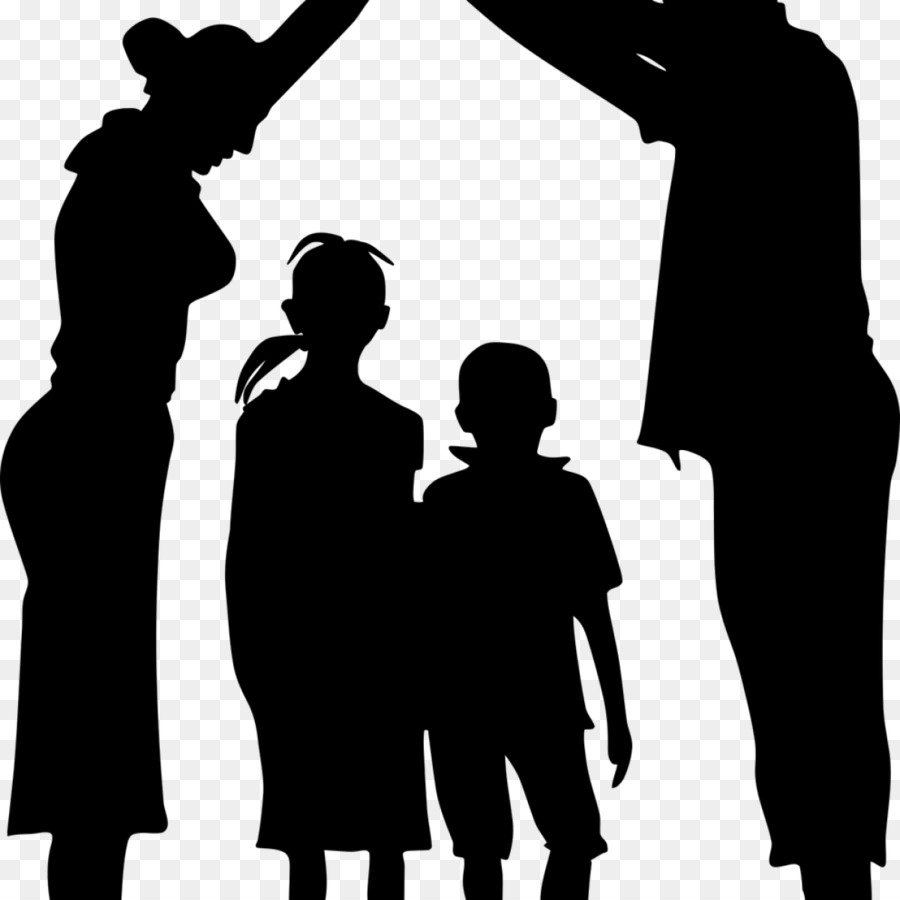 Family Child Silhouette Clip art - silhouette family png download - 1200*1200 - Free Transparent Family png Download.