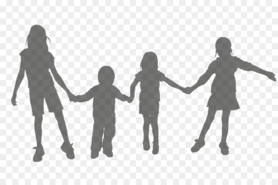Child Clip art Silhouette Vector graphics Portable Network Graphics - family silhouette png holding hands png download - 1200*800 - Free Transparent Child png Download.