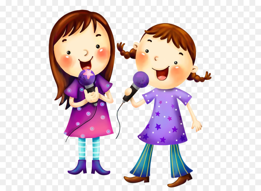 Cartoon Childrens song YouTube Clip art - Singing child png download - 939*688 - Free Transparent  png Download.