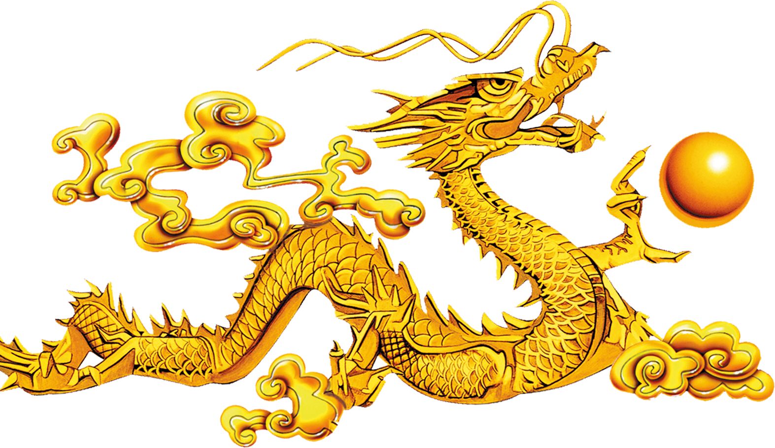 Gold Dragon Png PNG Image Collection