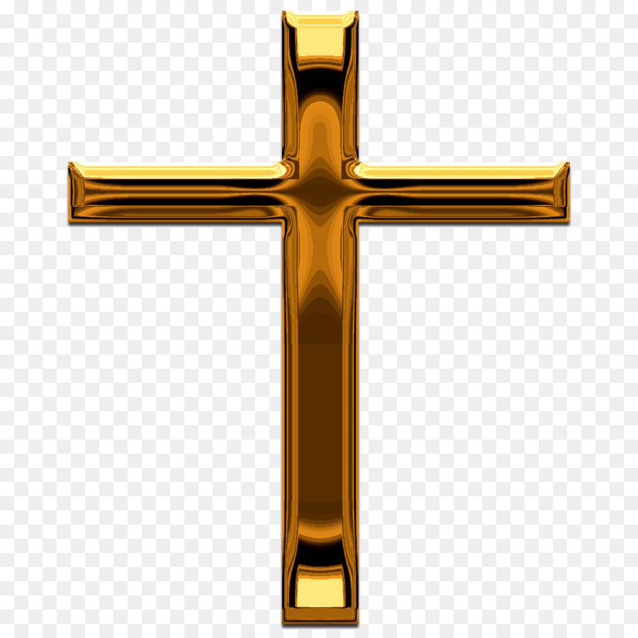 Gold Christian cross Clip art - gold png download - 1000*1000 - Free Transparent Gold png Download.