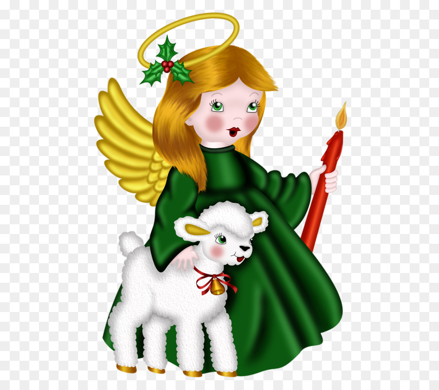 Day of the Little Candles Christmas Angel Drawing - The Green Angel png download - 568*800 - Free Transparent Day Of The Little Candles png Download.