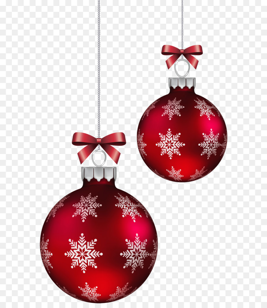 Christmas ornament Icon Clip art - Red Christmas Balls Decoration PNG Clipart Image png download - 3135*5000 - Free Transparent Christmas Ornament png Download.