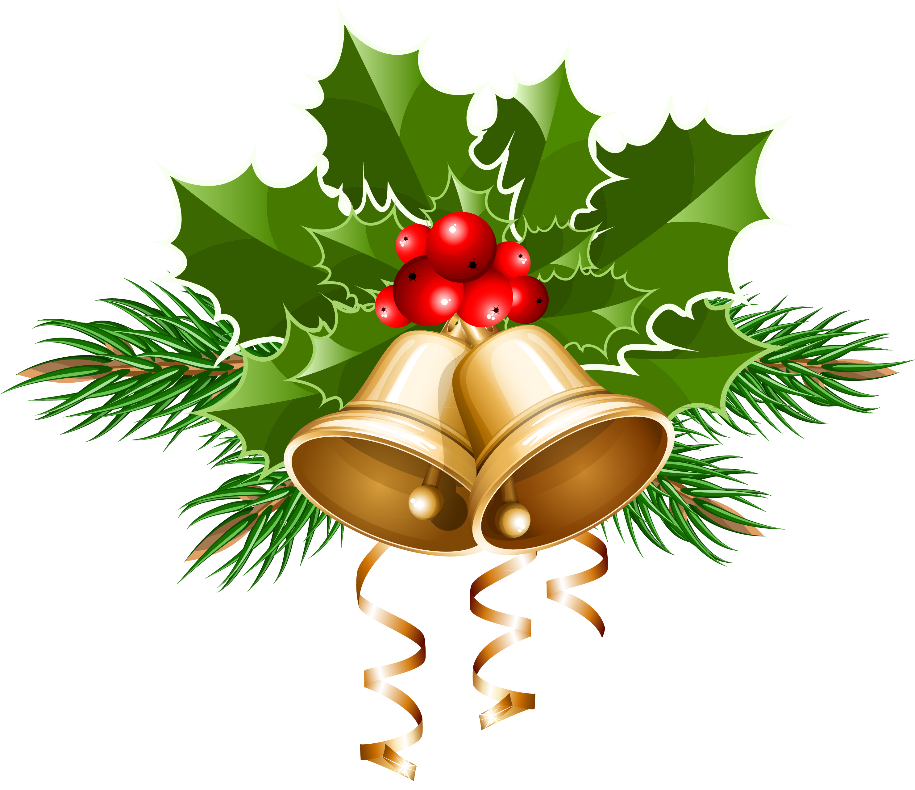 Christmas Jingle Bells Clip Art Christmas Png Download 2965 2558 