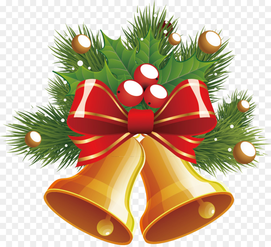 Christmas Drawing Clip art - Christmas bells png download - 952*861 - Free Transparent Christmas  png Download.