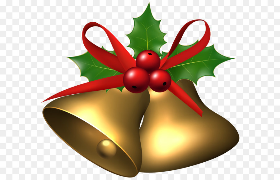 Common holly Living Word United Methodist Church Christmas Clip art - Large Christmas Bells with Holly PNG Clip Art Image png download - 7620*6769 - Free Transparent Common Holly png Download.