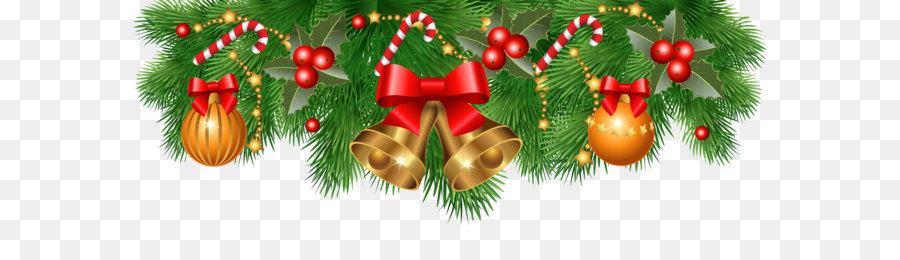 Christmas decoration Santa Claus Christmas ornament Clip art - Christmas Border Decoration PNG Clipart Image png download - 6345*2483 - Free Transparent Santa Claus png Download.