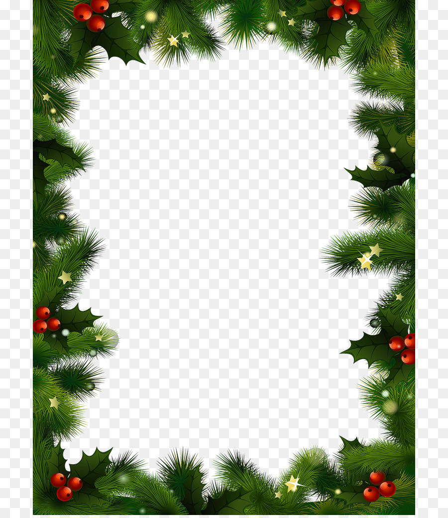 Christmas decoration Santa Claus Clip art - Christmas Border PNG Photo png download - 768*1034 - Free Transparent Christmas  png Download.