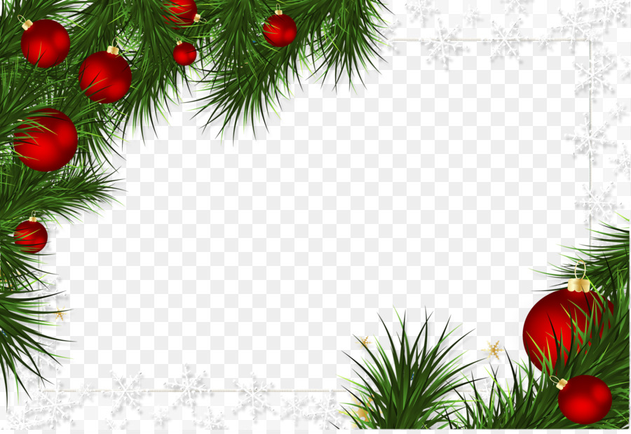 Borders and Frames Christmas decoration Picture Frames Christmas ornament - Christmas Clip Art png download - 2600*1775 - Free Transparent BORDERS AND FRAMES png Download.