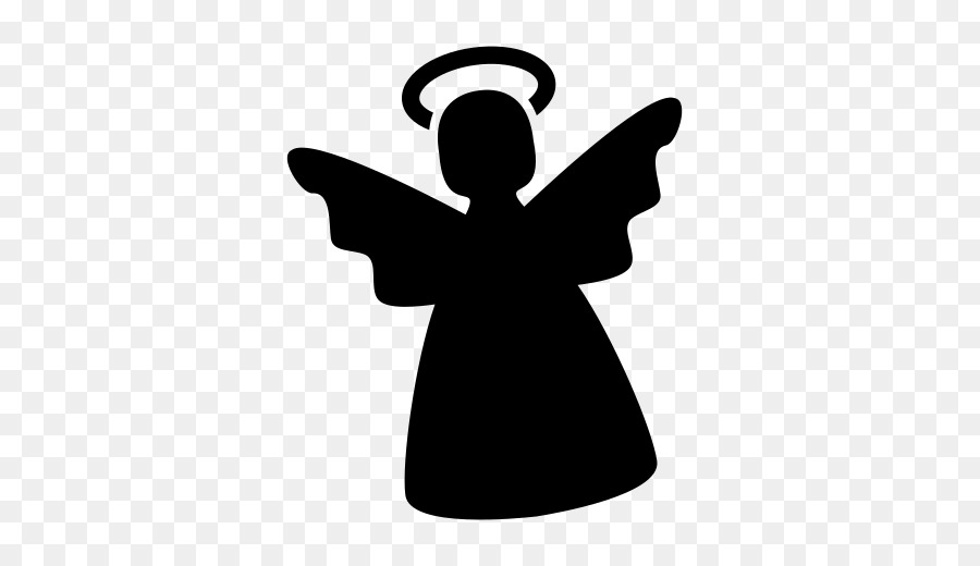 Silhouette Computer Icons Angel Christmas Clip art - celebrate christmas png download - 512*512 - Free Transparent Silhouette png Download.