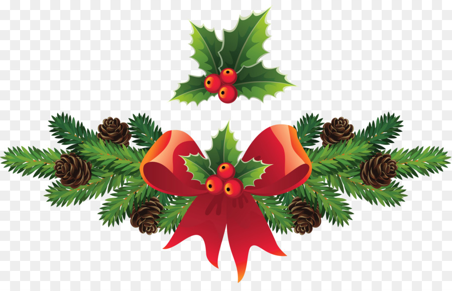Christmas ornament Clip art - Transparent Branch Cliparts png download - 5895*3697 - Free Transparent Christmas  png Download.
