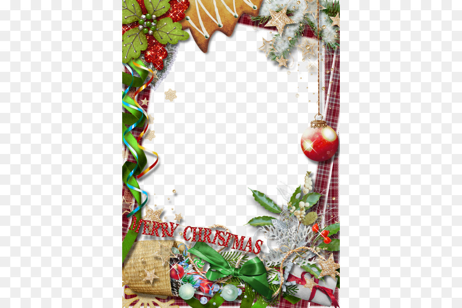 Christmas Picture frame - Christmas Frame Transparent PNG png download - 424*600 - Free Transparent Christmas  png Download.