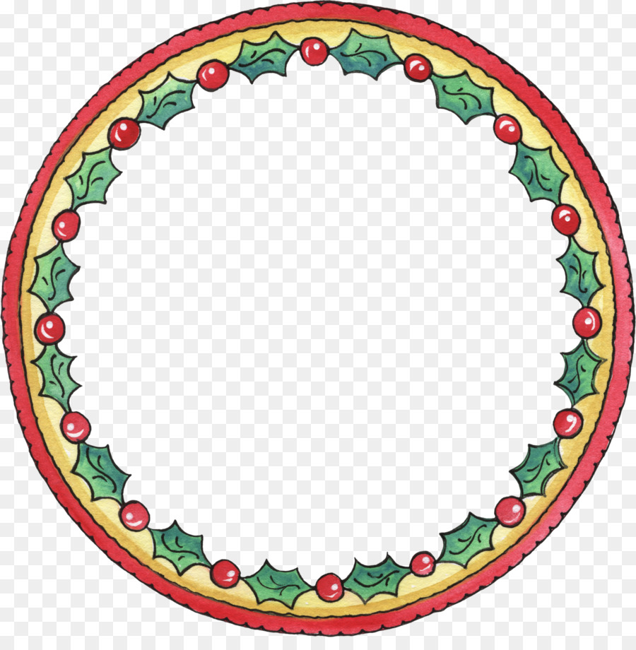 Christmas lights Picture Frames Clip art - circle border png download - 1596*1600 - Free Transparent Christmas  png Download.