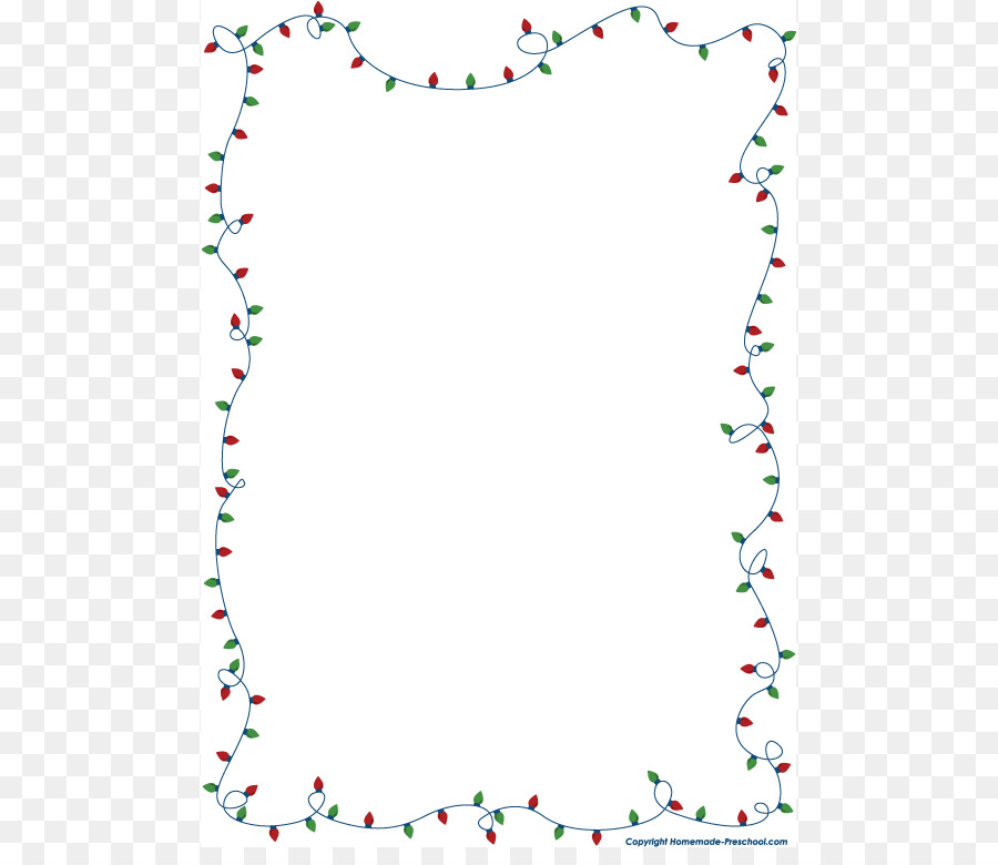 Christmas lights Clip art - Xmas Cliparts Borders png download - 537*764 - Free Transparent Christmas Lights png Download.