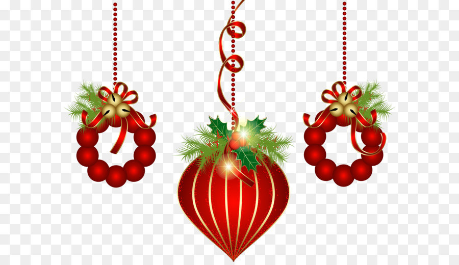 Christmas decoration Christmas ornament Christmas tree Clip art - Transparent Red Christmas Ornaments PNG Clipart png download - 5511*4363 - Free Transparent Christmas Ornament png Download.