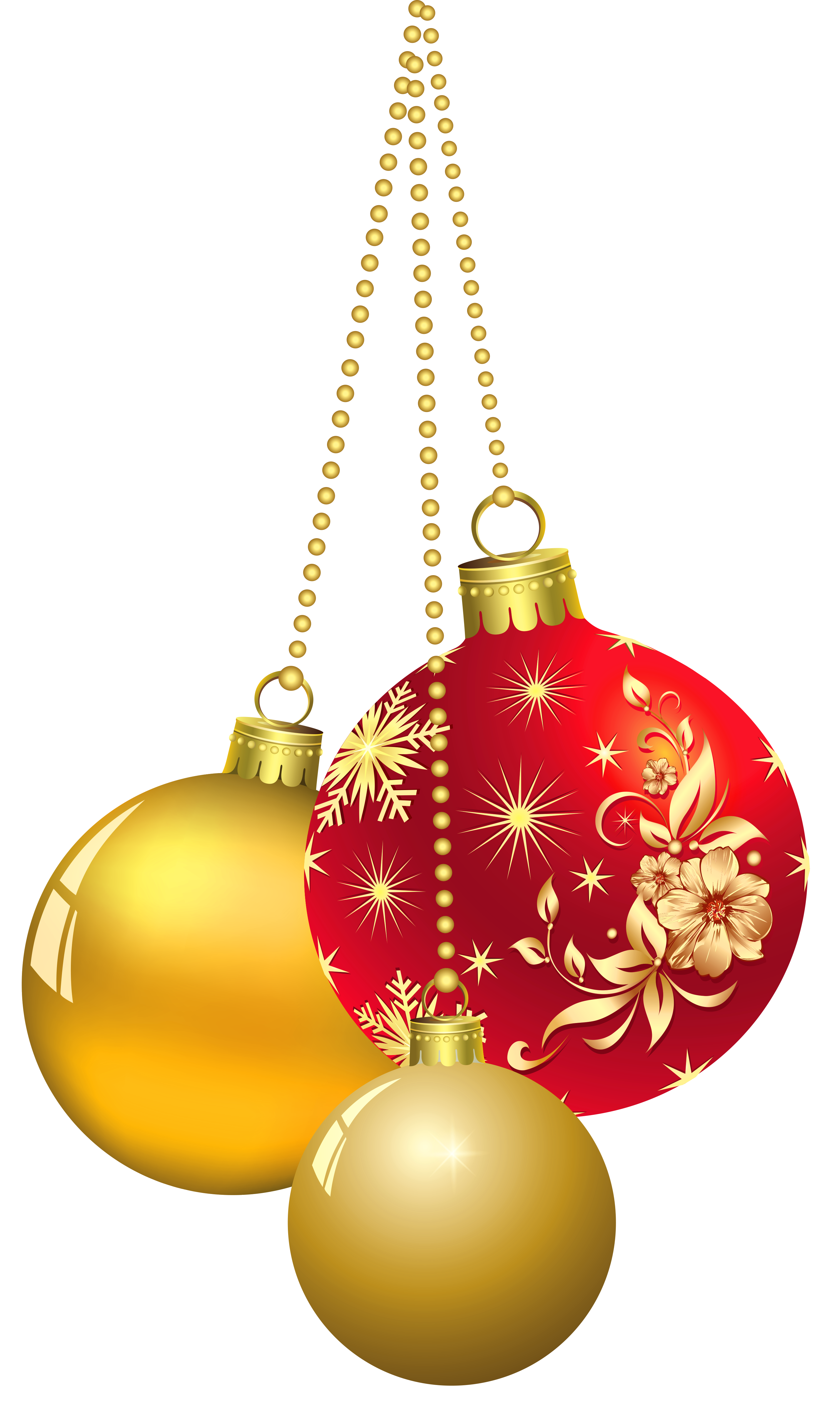 Clear Christmas Ball Png