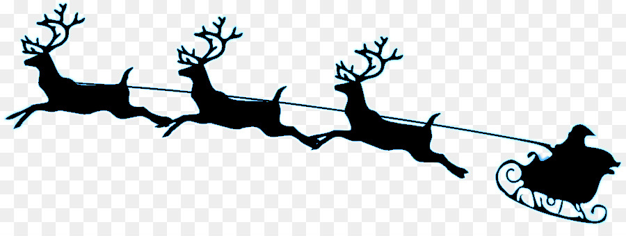 Santa Claus Christmas Day Illustration Reindeer Vector graphics - sein silhouette png download - 894*327 - Free Transparent Santa Claus png Download.