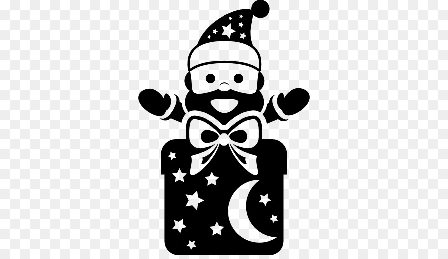 Santa Claus Gift Christmas Silhouette - santa claus png download - 512*512 - Free Transparent Santa Claus png Download.